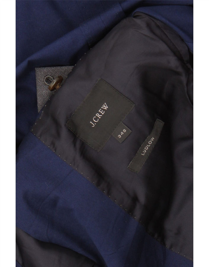 J. Crew Chaqueta tipo blazer ajustada con 2 botones Ludlow para hombre UK 34 XS Azul