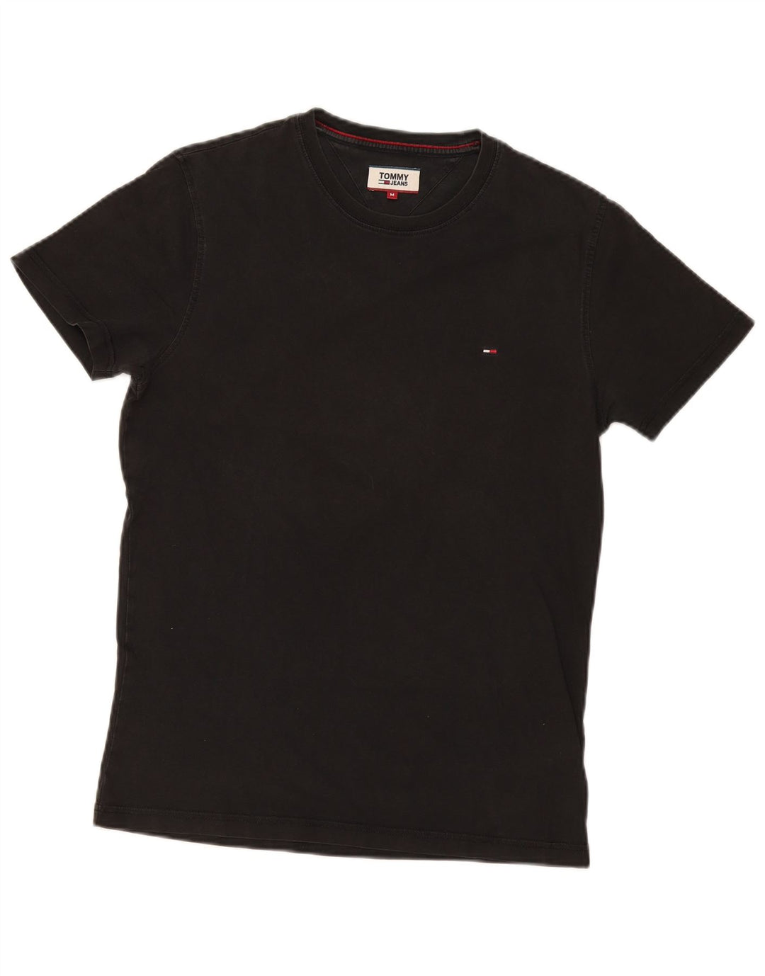Camiseta Tommy Hilfiger Hombre Top Medium Negro Algodón