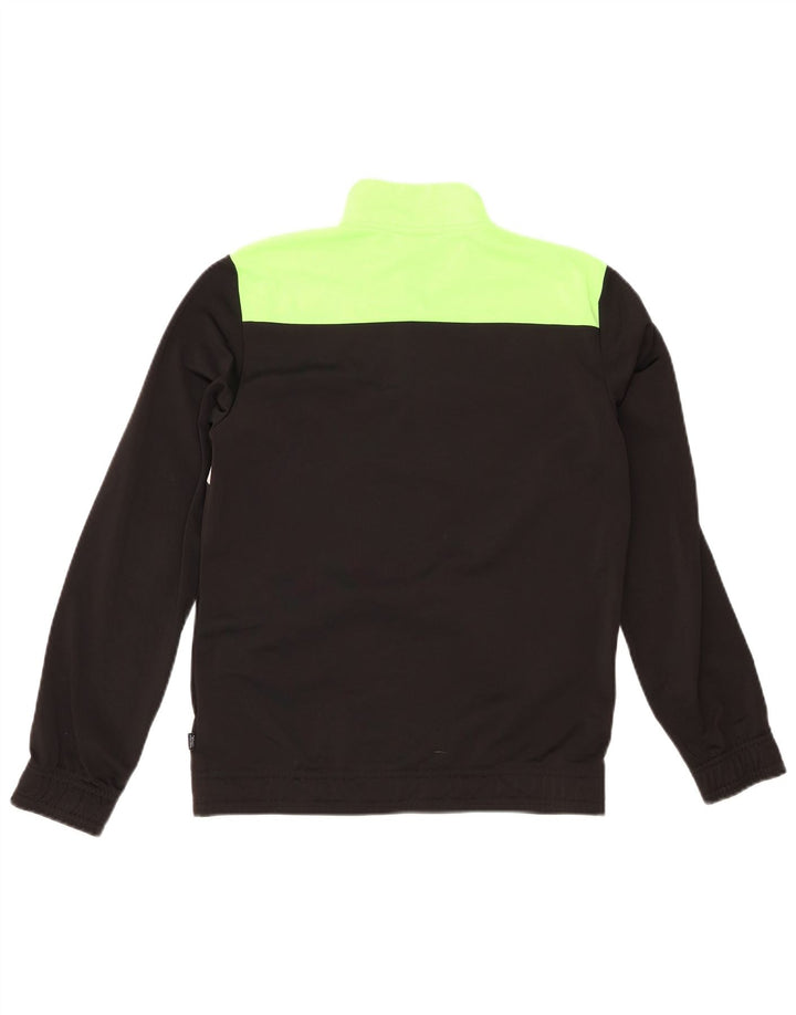 PUMA Chaqueta de chándal para niños 13-14 años, color negro
