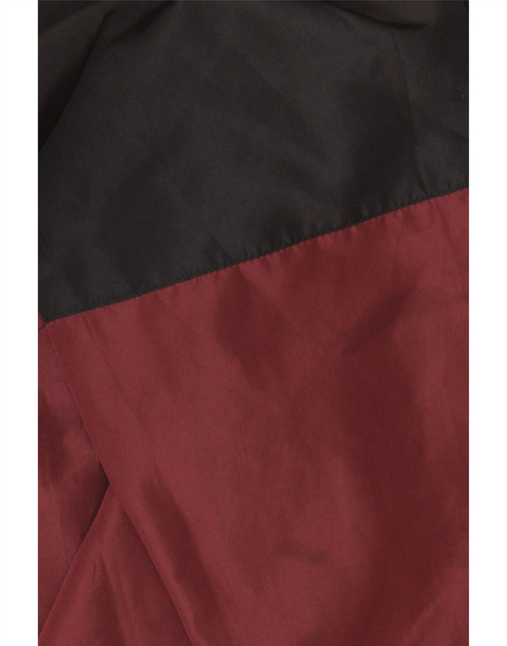 Umbro Mens Graphic Chándal Top Chaqueta Pequeña Granate Colorblock Poliéster