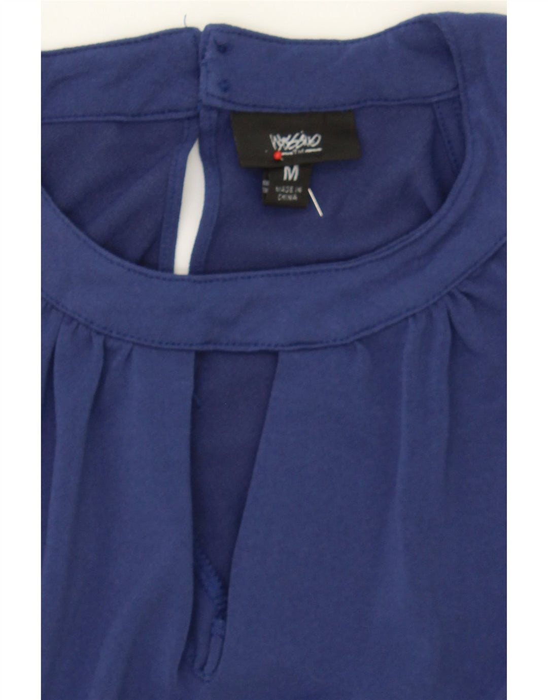 MOSSIMO Womens Sleeveless Maxi Dress UK 12 Medium Navy Blue Polyester Vintage Mossimo and Second-Hand Mossimo from Messina Hembry 