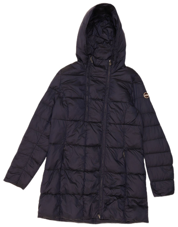 Colmar Abrigo acolchado con capucha para mujer IT 48 XL Azul marino