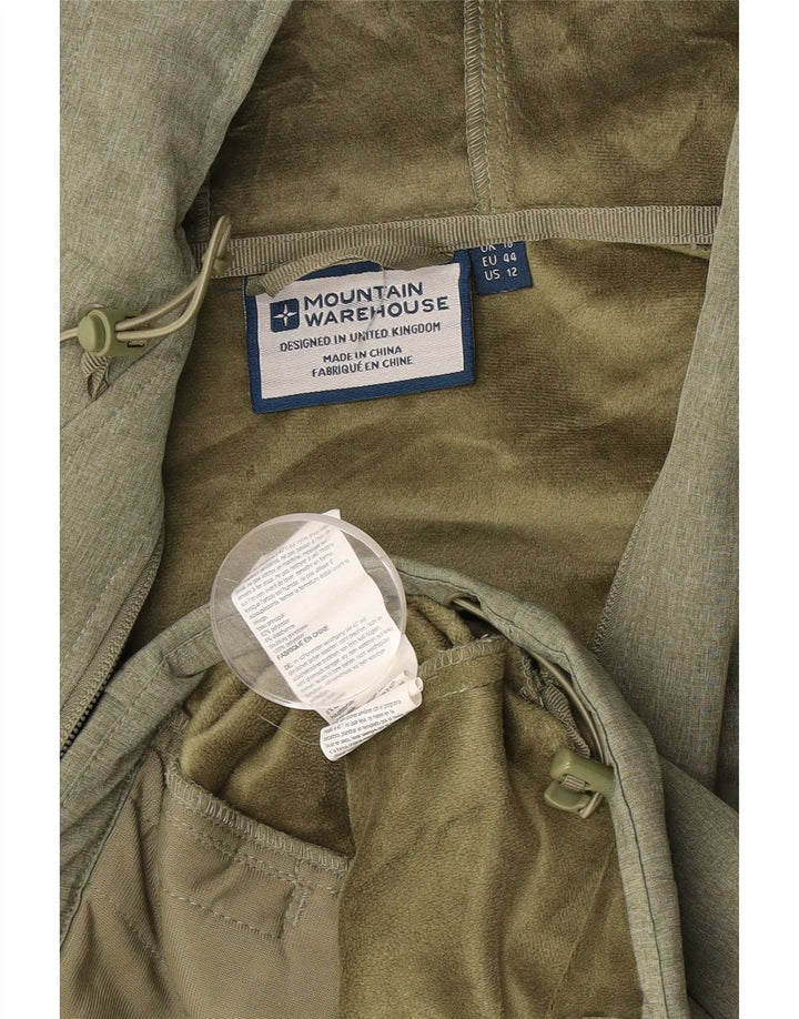 Chaqueta cortavientos con capucha para mujer Mountain Warehouse UK 46 Grande Verde