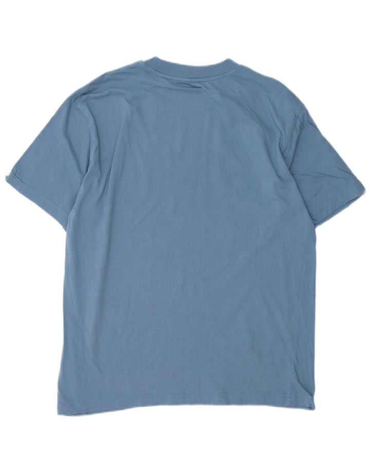 NEW BALANCE Camiseta gráfica para hombre Top Algodón azul medio