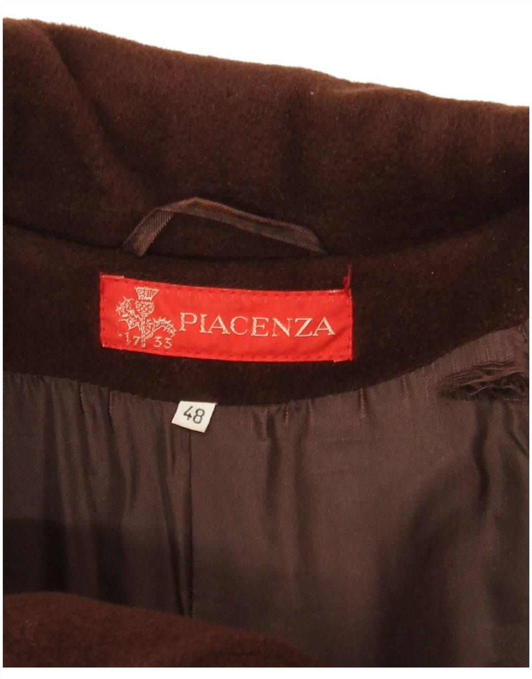 Piacenza Abrigo extragrande para mujer IT 48 XL Marrón