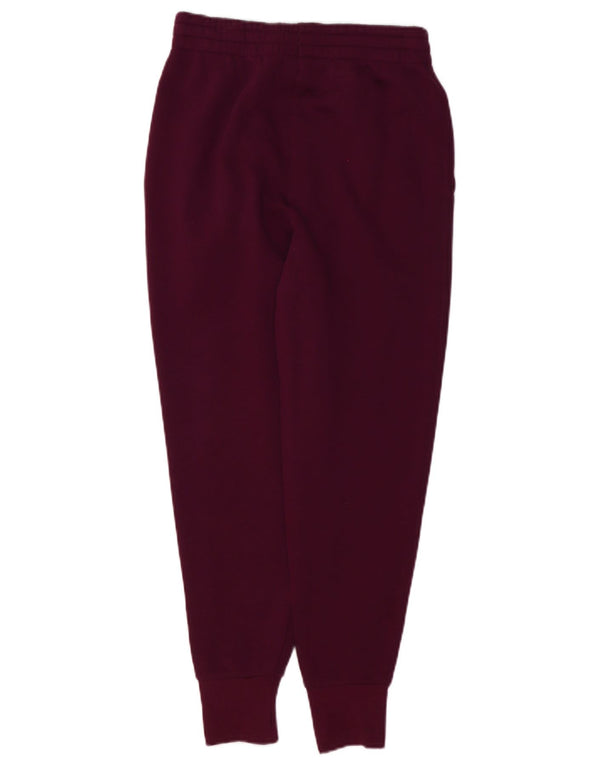 Nike - Pantalón de chándal para niña, 12-13 años, talla grande, algodón burdeos