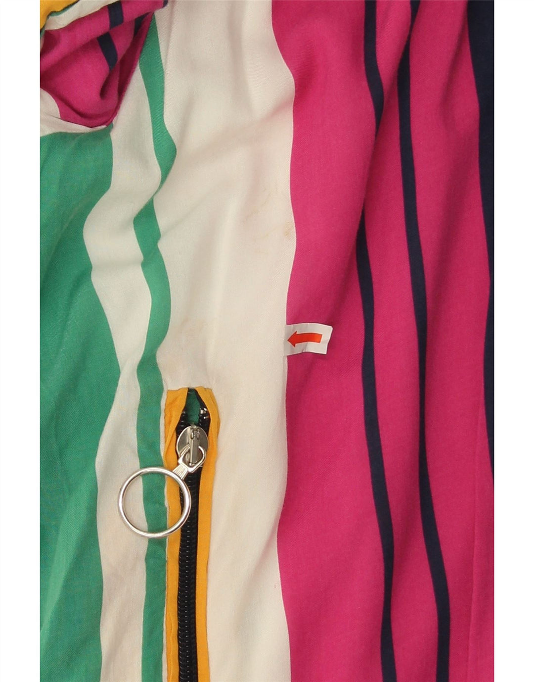 Zara Hombre Cazadora Bomber UK 42 XL Rayas Multicolor