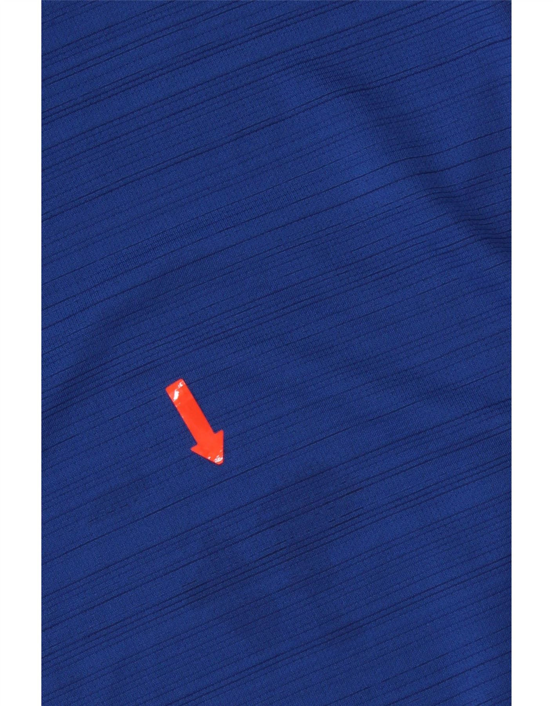 Camiseta Nike Dri Fit para hombre Top Small Blue Pinstripe Poliéster