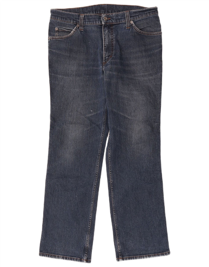 Mustang Vaqueros rectos para hombre W35 L30 Algodón azul marino