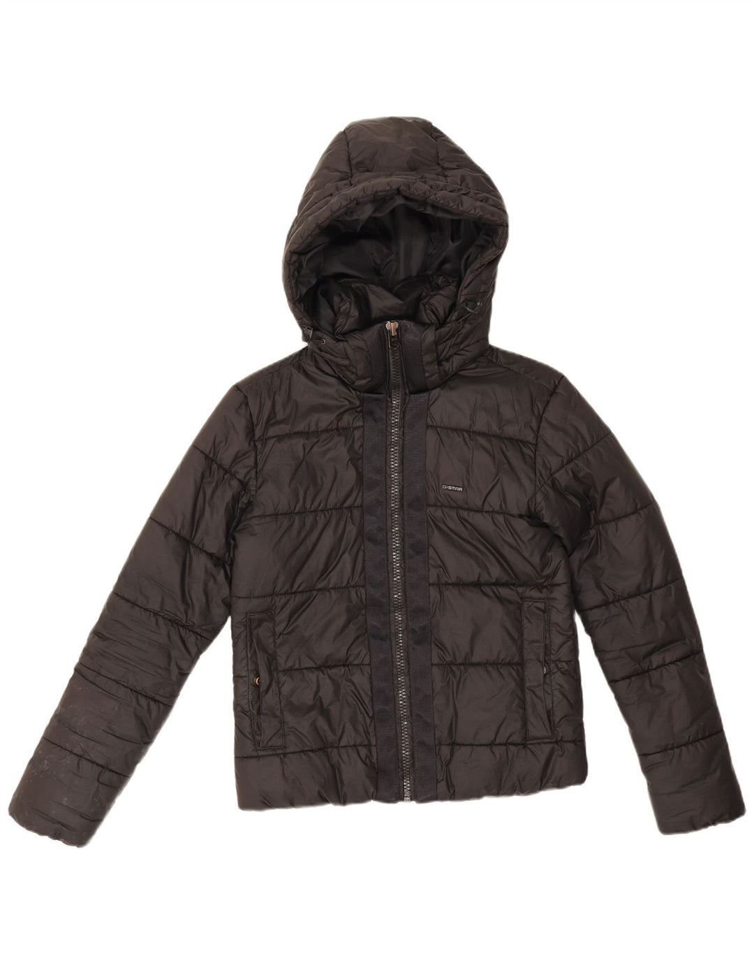 Chaqueta acolchada extragrande corta para mujer G-Star UK 6 XS Poliéster negro