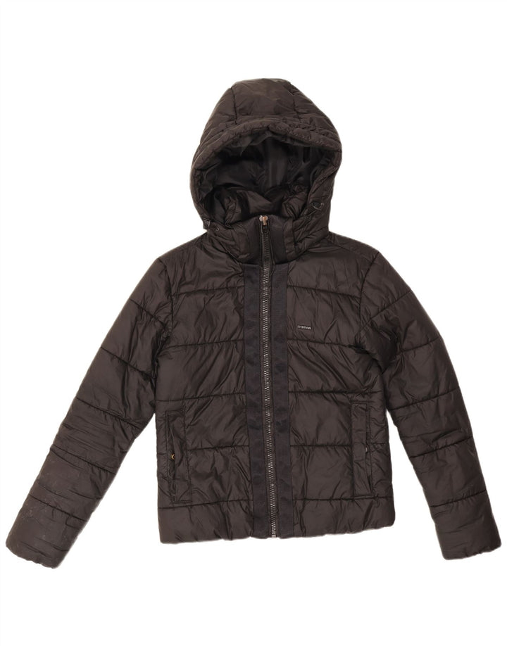 Chaqueta acolchada extragrande corta para mujer G-Star UK 6 XS Poliéster negro