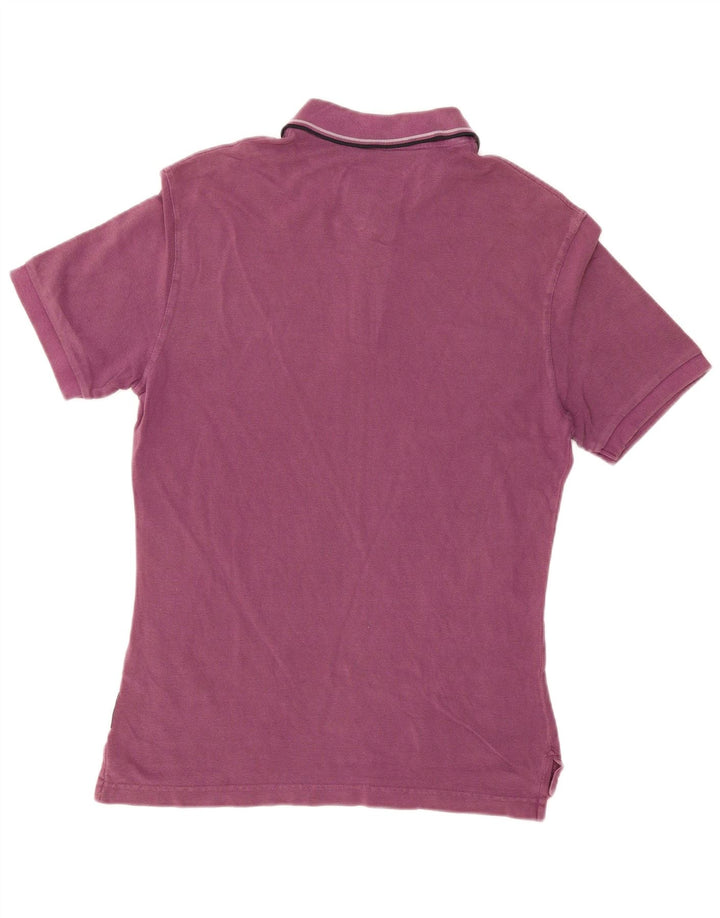 Armani Jeans Polo Hombre Granate Medio Algodón