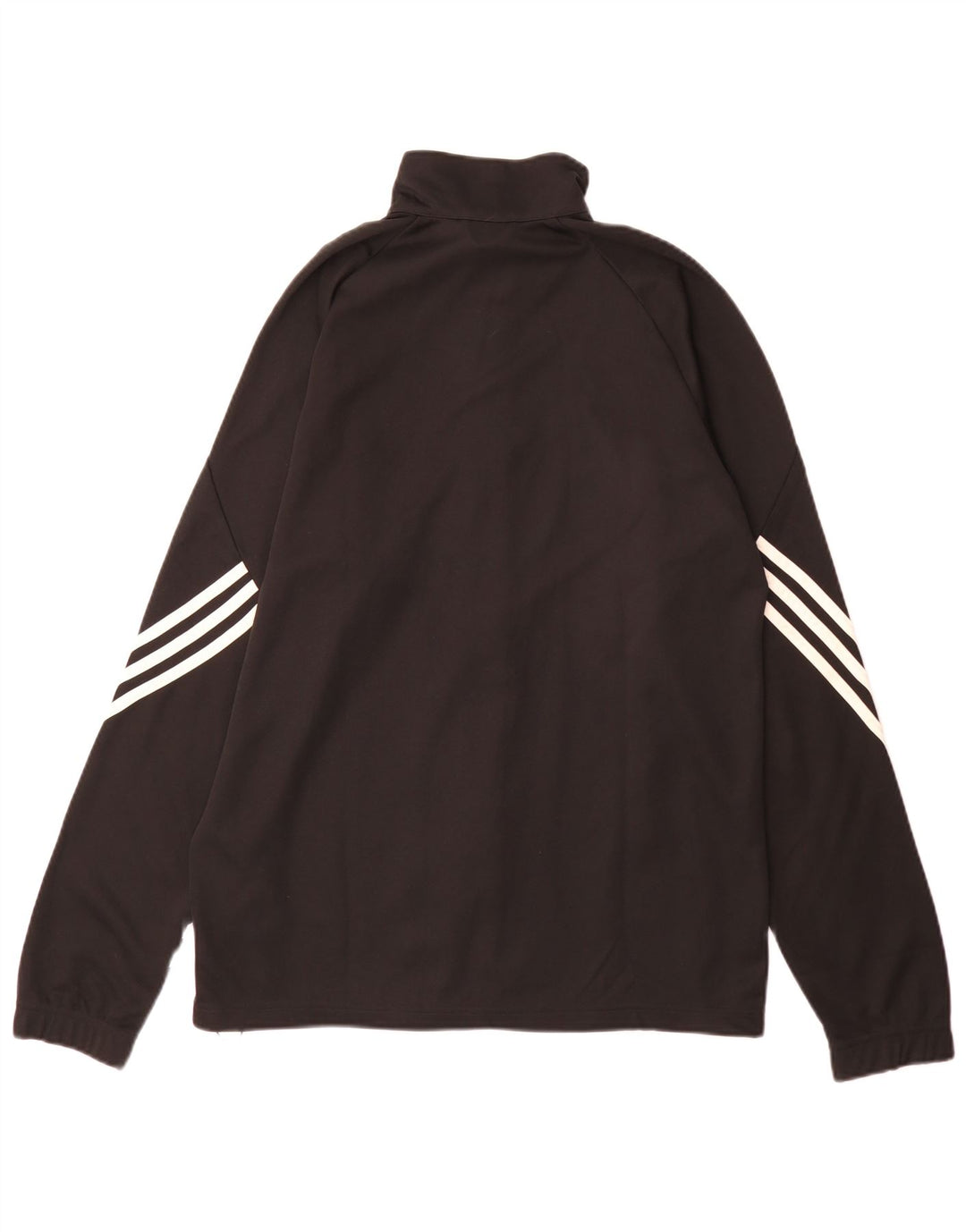 Adidas Mens Climalite Chándal Top Chaqueta Mediano Negro Poliéster