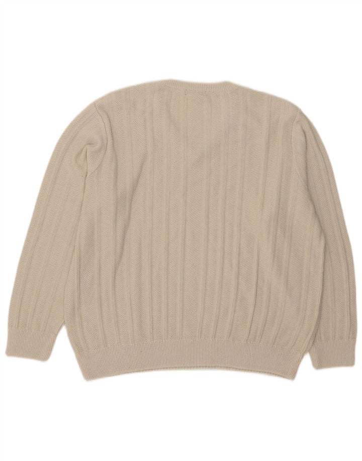 Marks & Spencer Suéter con Cuello en V para Hombre Acrílico Beige Grande