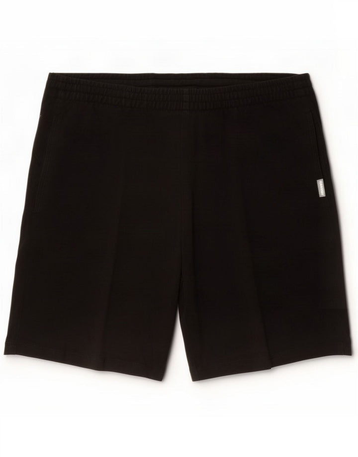 Reebok Shorts deportivos para hombre Medium Black Cotton