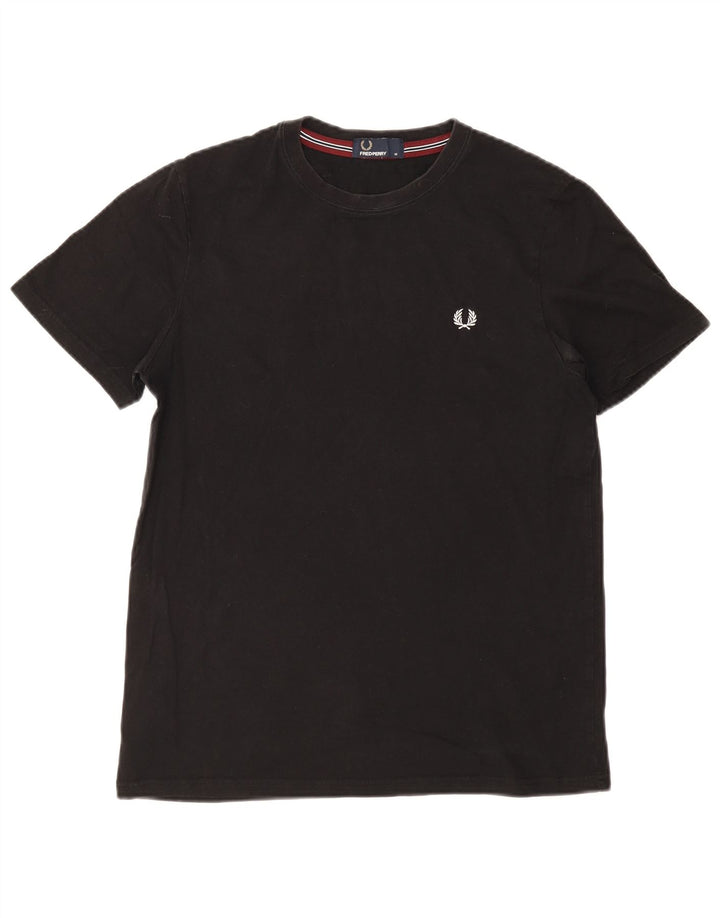 Camiseta Fred Perry Hombre Top Medium Negro Algodón