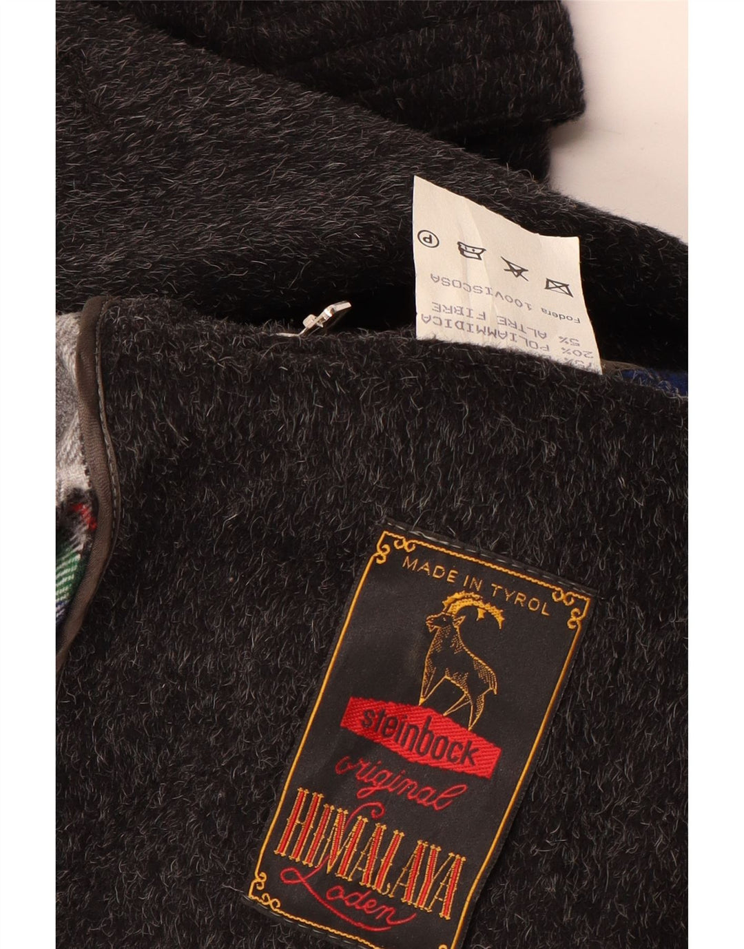 Himalaya Abrigo De Doble Botonadura Para Hombre IT 50 Large Lana Gris