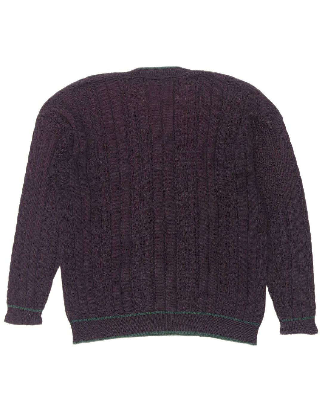 Bluster Jersey con cuello en V para hombre, talla grande, azul marino