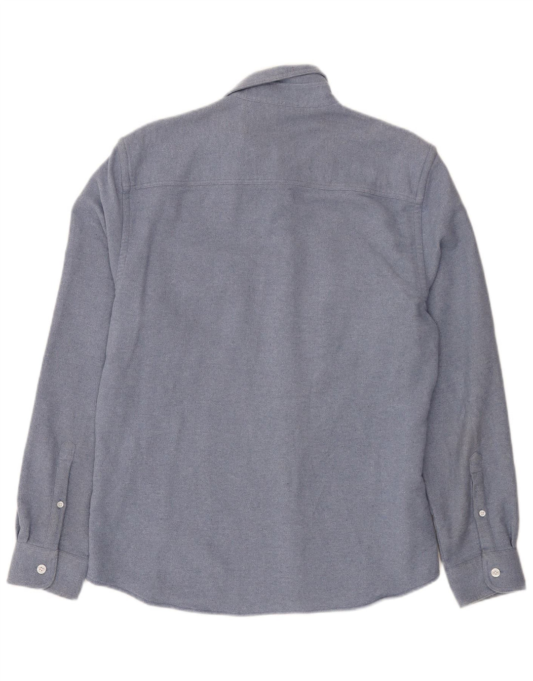Camisa Reiss Regular Fit XL Algodón Azul Hombre
