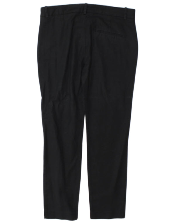 Zara Mujer Pantalón Chino Slim EU 38 Medium W28 L26 Azul Marino