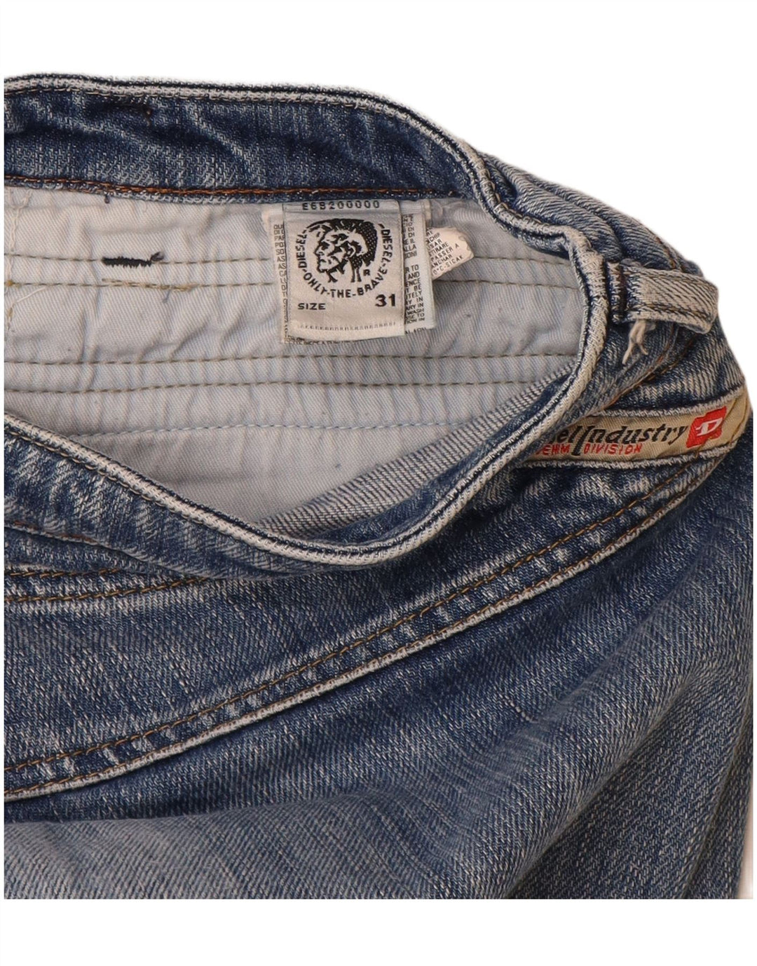 DIESEL Vaqueros Bootcut Mujer W31 L33 Algodón Azul