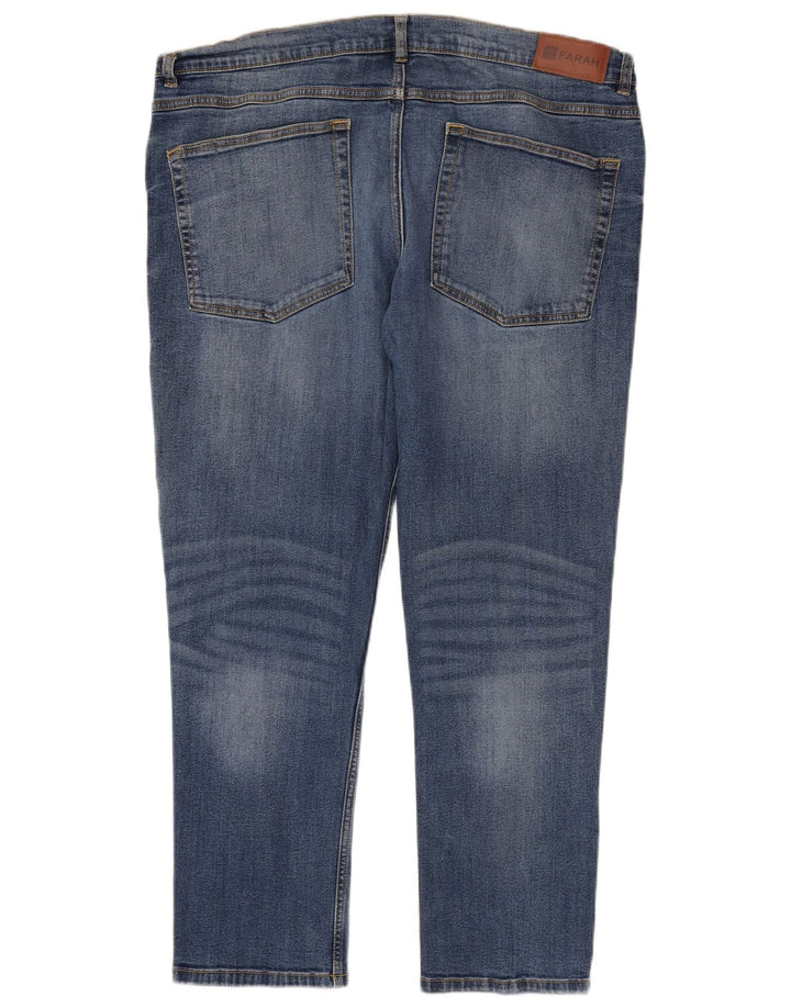 Vaqueros Farah Hombre Slim W40 L30 Algodón Azul