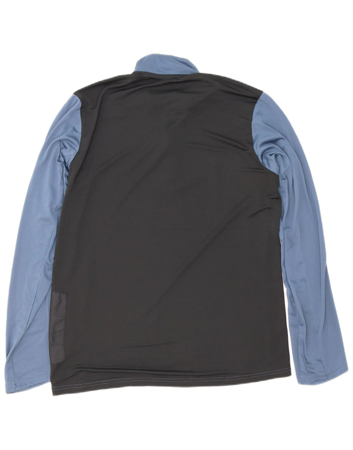 Adidas Hombre Aeroready Jersey Chándal Top Grande Azul Marino Colorblock