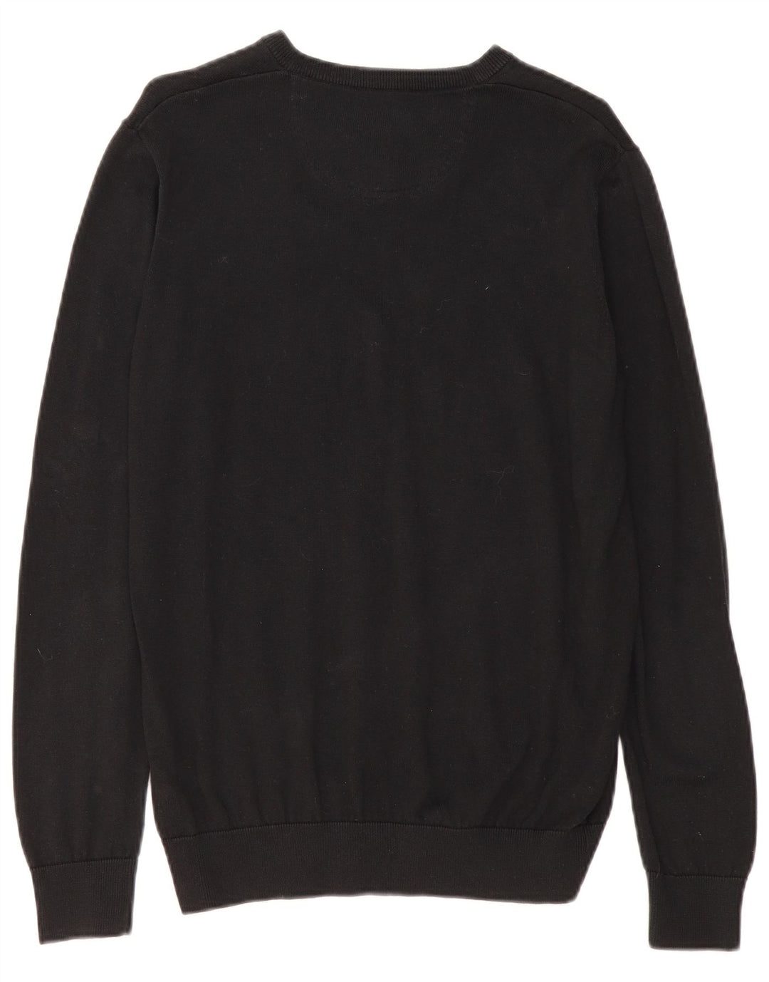 Lacoste Jersey con cuello en V para hombre talla 5 grande algodón negro
