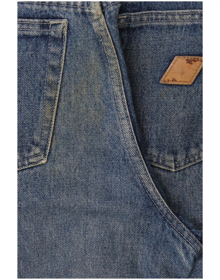 Vaqueros Cónicos Mujer Carrera W28 L28 Azul