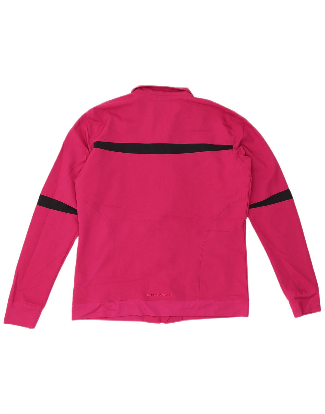 UNDER ARMOUR Chaqueta superior de chándal para mujer Reino Unido 14 Bloque de color rosa medio