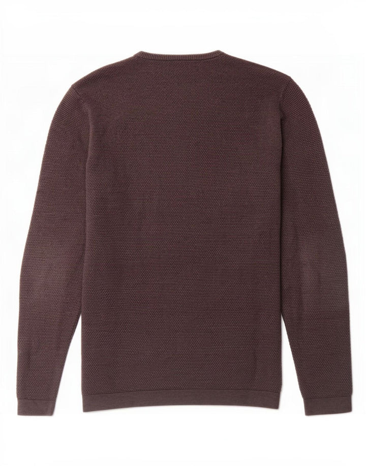 Zara Hombre Cuello Redondo Jersey Jersey Pequeño Gris