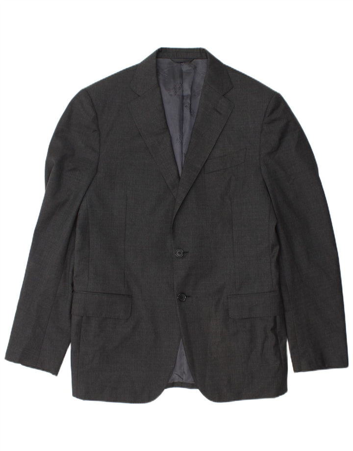 Ing Loro Piona & Co. Chaqueta tipo blazer de 2 botones para hombre IT 50 Large Grey