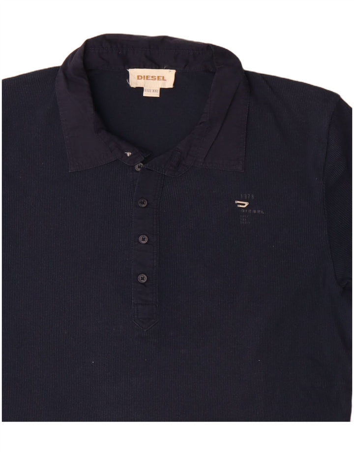 DIESEL Polo Hombre 2XL Azul Marino