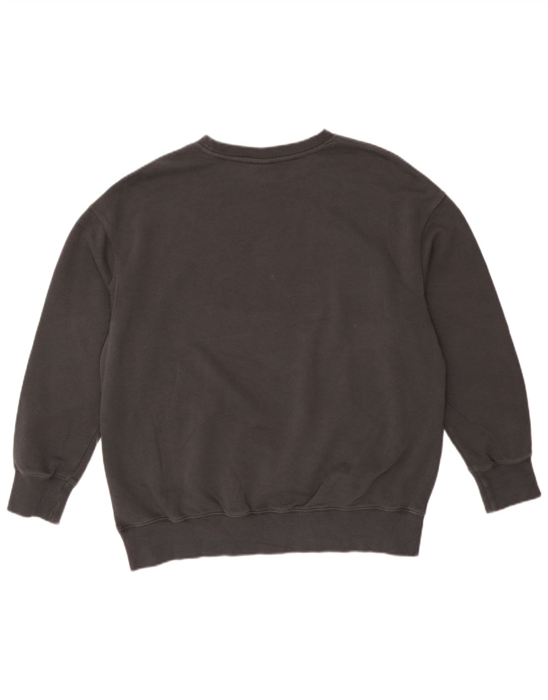 Nike - Sudadera extragrande con gráfico para mujer, talla 40, algodón gris medio