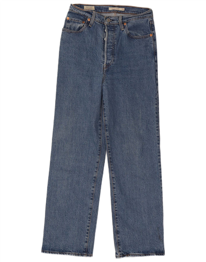 Vaqueros Levi's Ribcage Rectos Mujer W29 L28 Algodón Azul