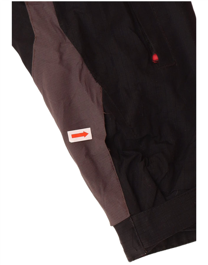 HELLY HANSEN Chaqueta cortavientos gráfica para hombre UK 34 XS Bloque de color negro