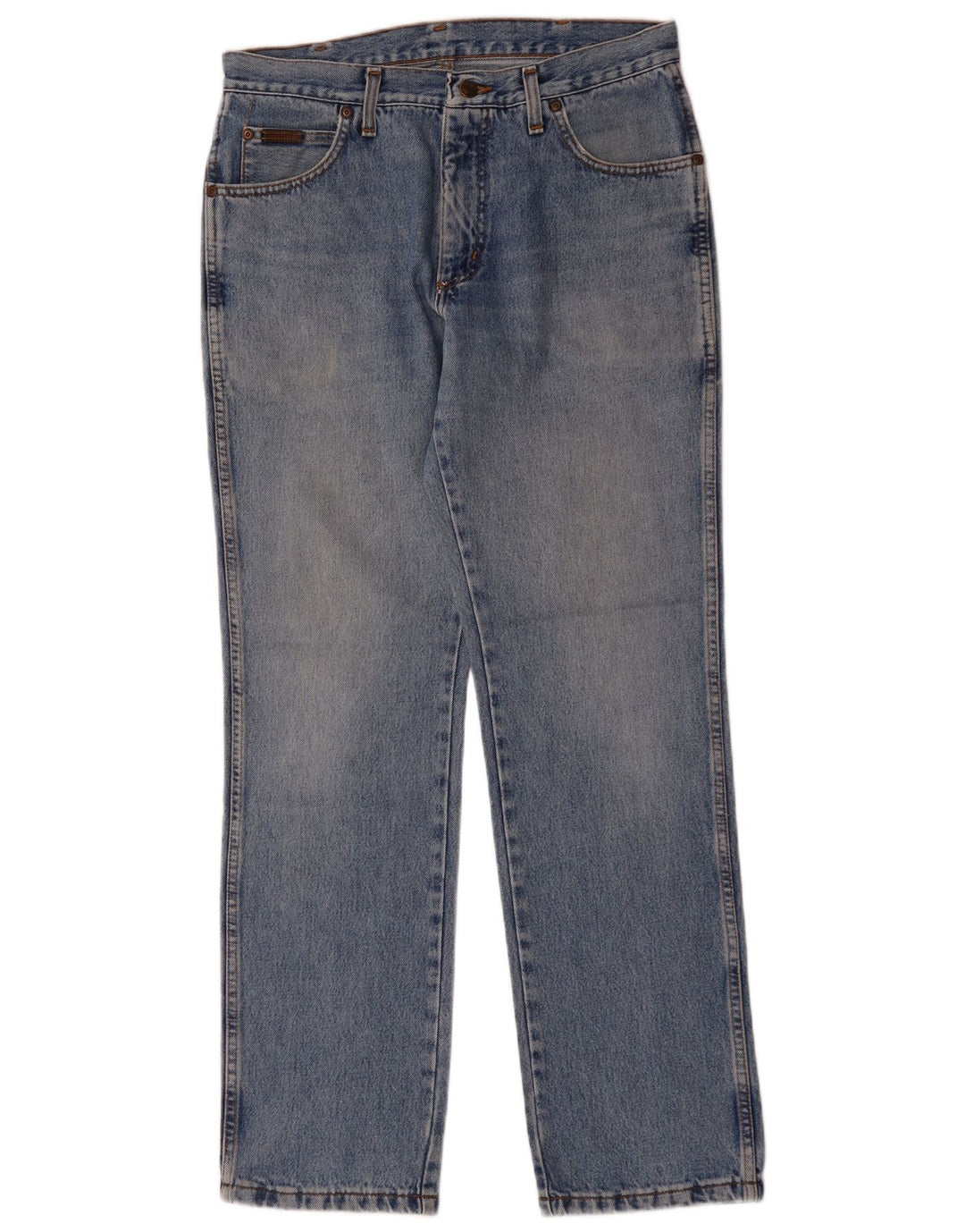 WRANGLER Vaqueros rectos Texas para hombre W33 L32 Algodón azul
