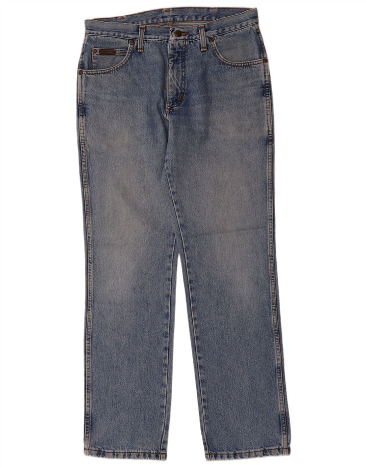 WRANGLER Vaqueros rectos Texas para hombre W33 L32 Algodón azul