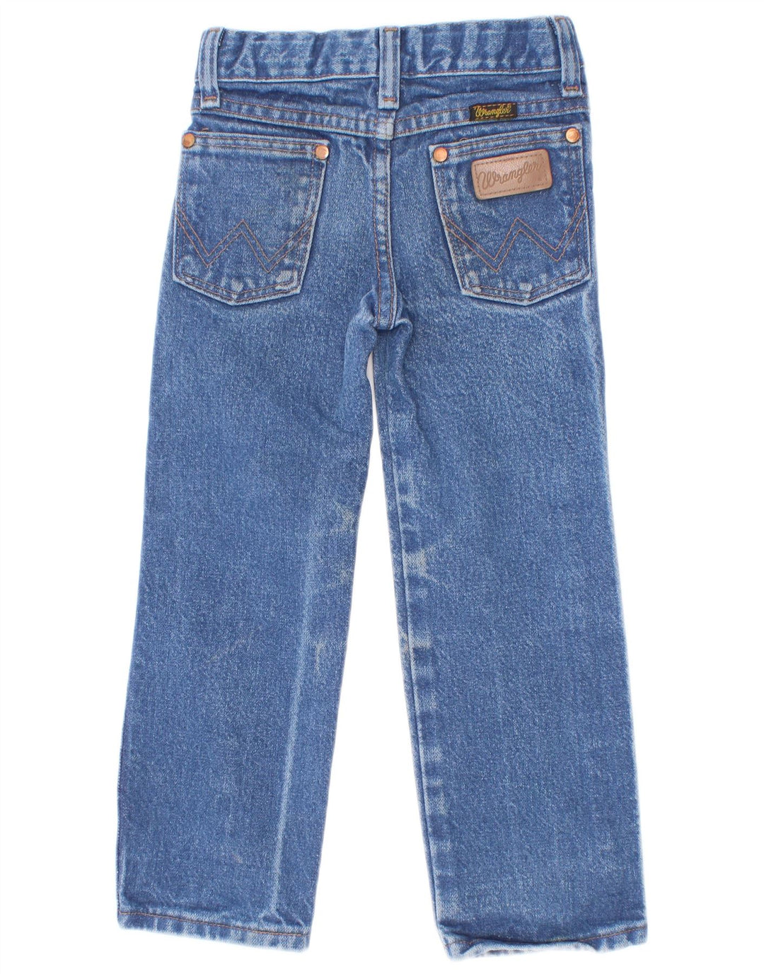 Wrangler Vaqueros ajustados para niños 3-4 años W20 L14 Algodón azul