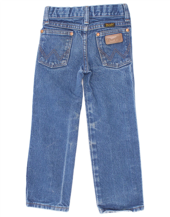Wrangler Vaqueros ajustados para niños 3-4 años W20 L14 Algodón azul
