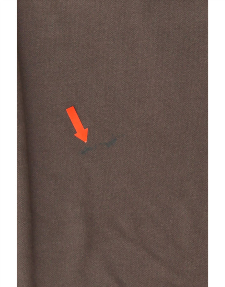 Polo Fila Hombre Algodón Gris Medio