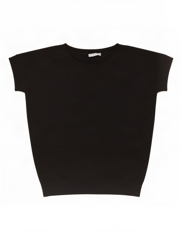 Marks & Spencer Blusa extragrande para mujer UK 8 Small Acrílico negro