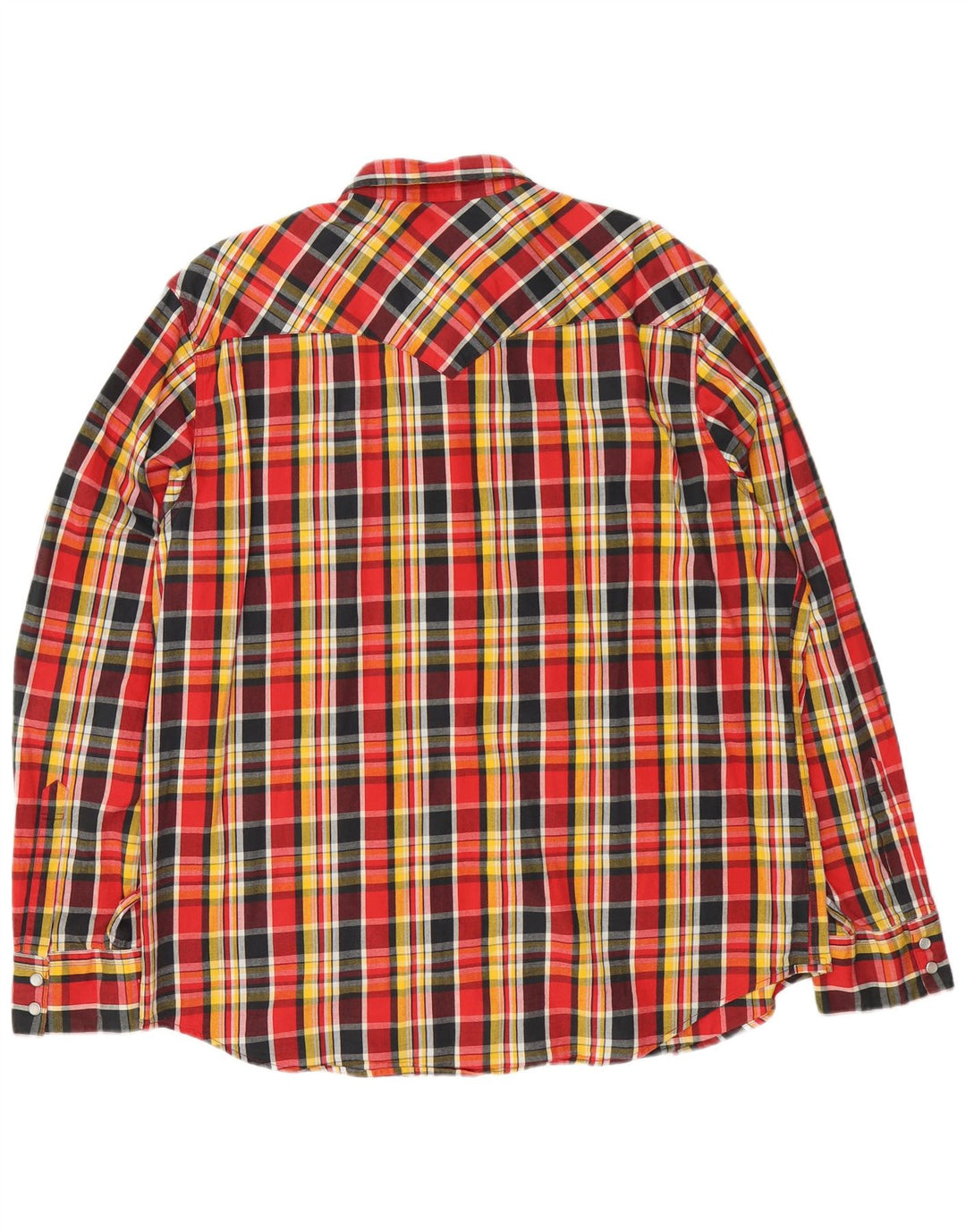 Levi's Camisa De Cuadros Para Hombre 2XL Algodón A Cuadros Multicolor