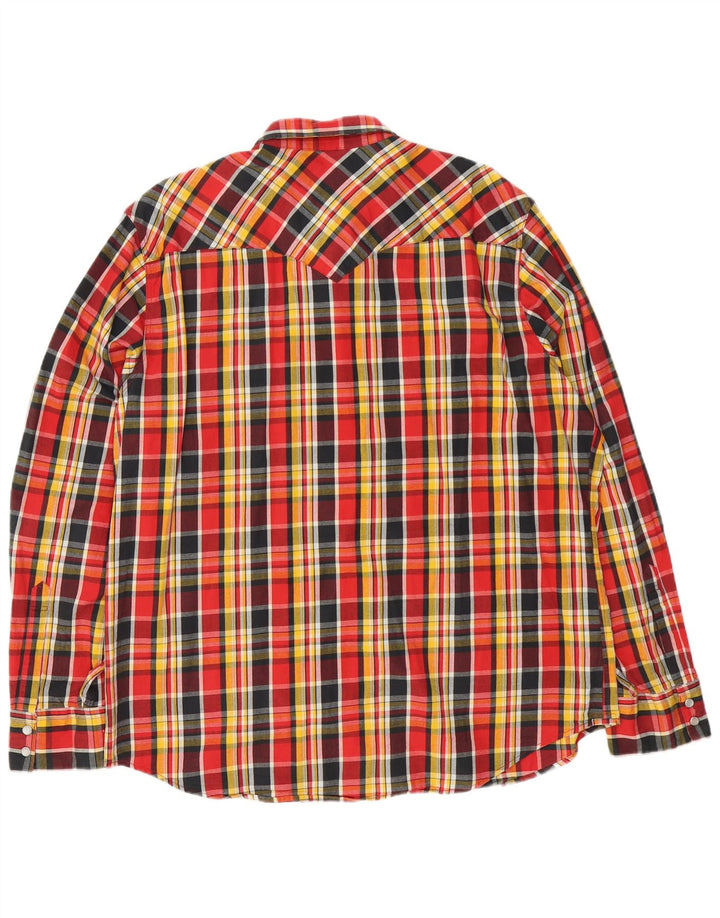Levi's Camisa De Cuadros Para Hombre 2XL Algodón A Cuadros Multicolor