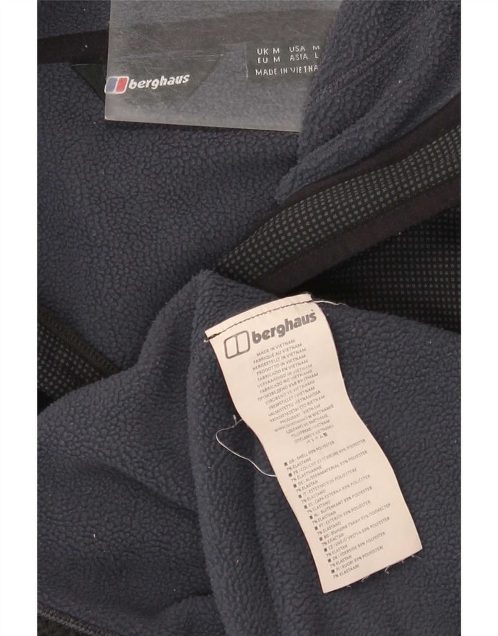 Berghaus Chaqueta cortavientos con capucha para hombre UK 38 Medium Azul marino Poliéster
