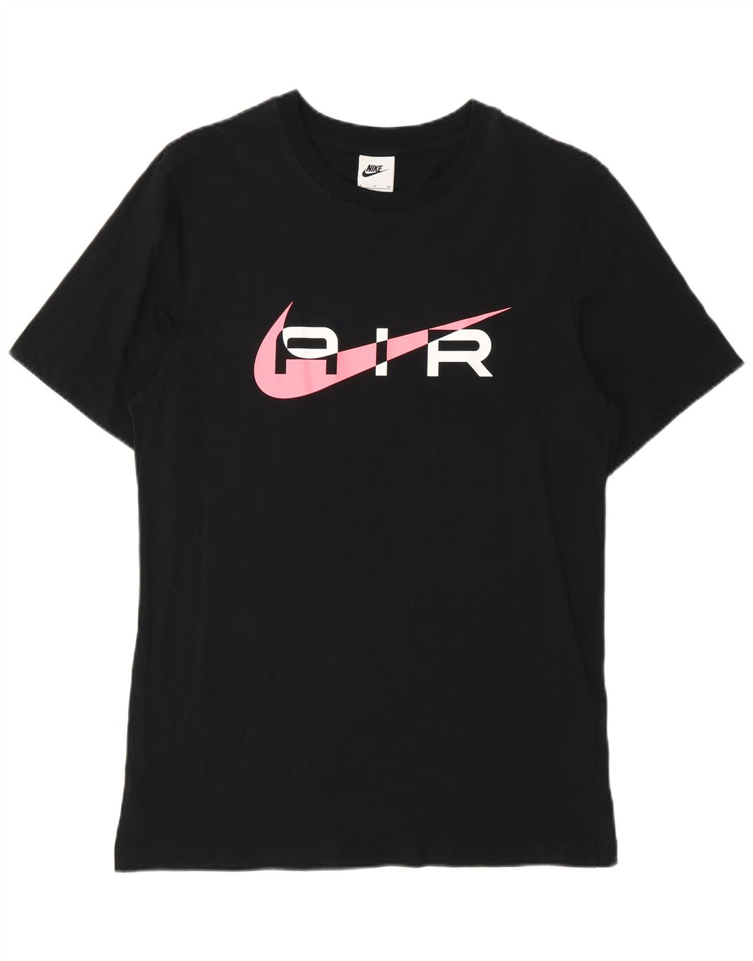 Nike - Camiseta gráfica para hombre, talla pequeña, algodón negro