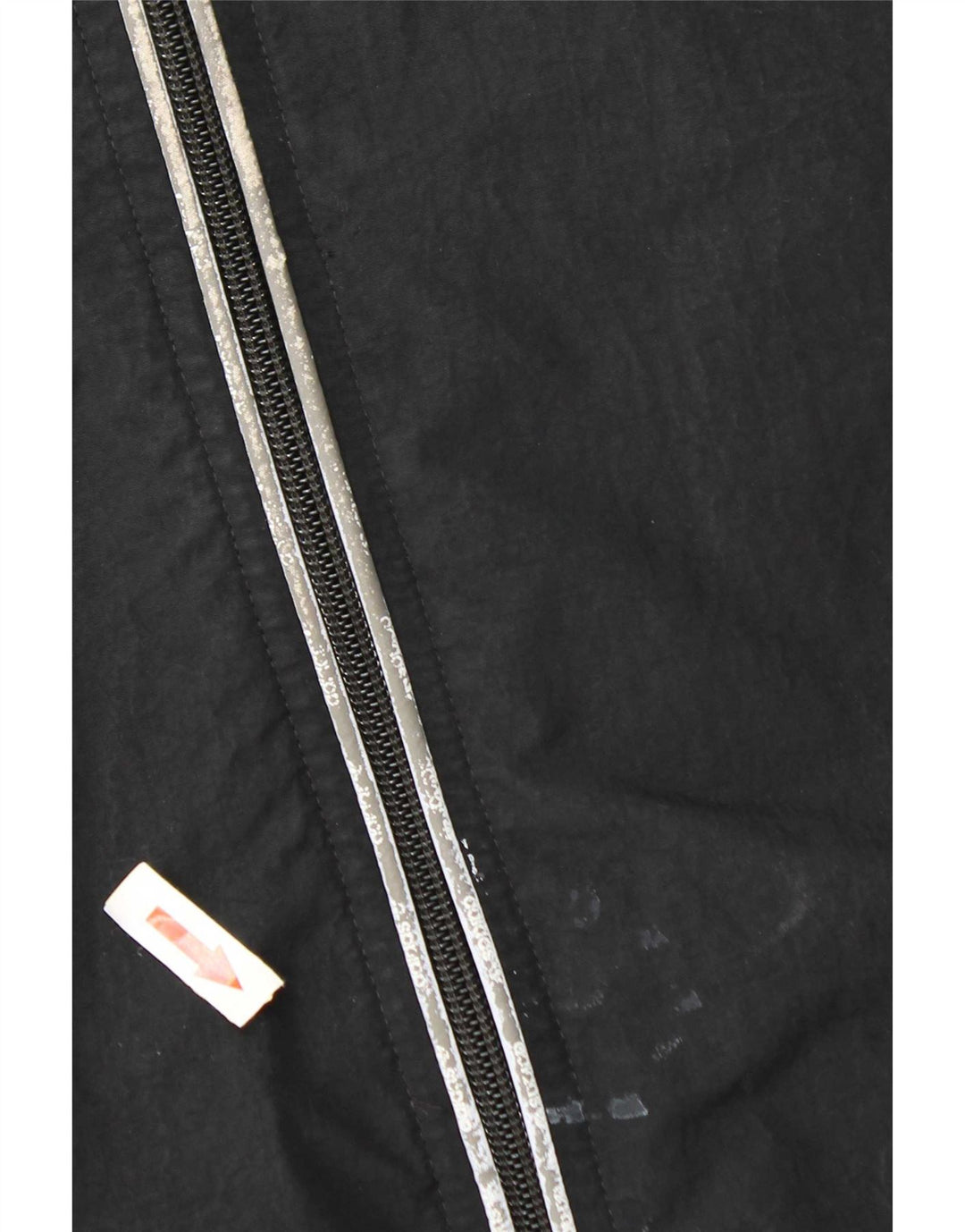 Adidas Chaqueta impermeable con capucha para hombre UK 38 Medium Grey Colourblock Nylon