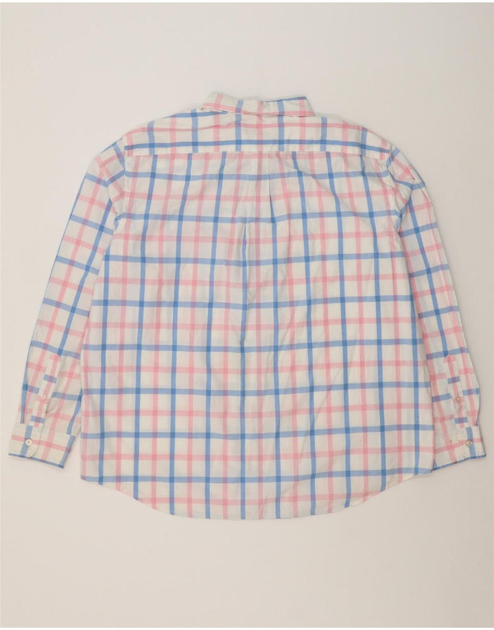 VINEYARD VINES Mens Classic Fit Shirt 2XL Multicoloured Check Cotton Vintage Vineyard Vines and Second-Hand Vineyard Vines from Messina Hembry 