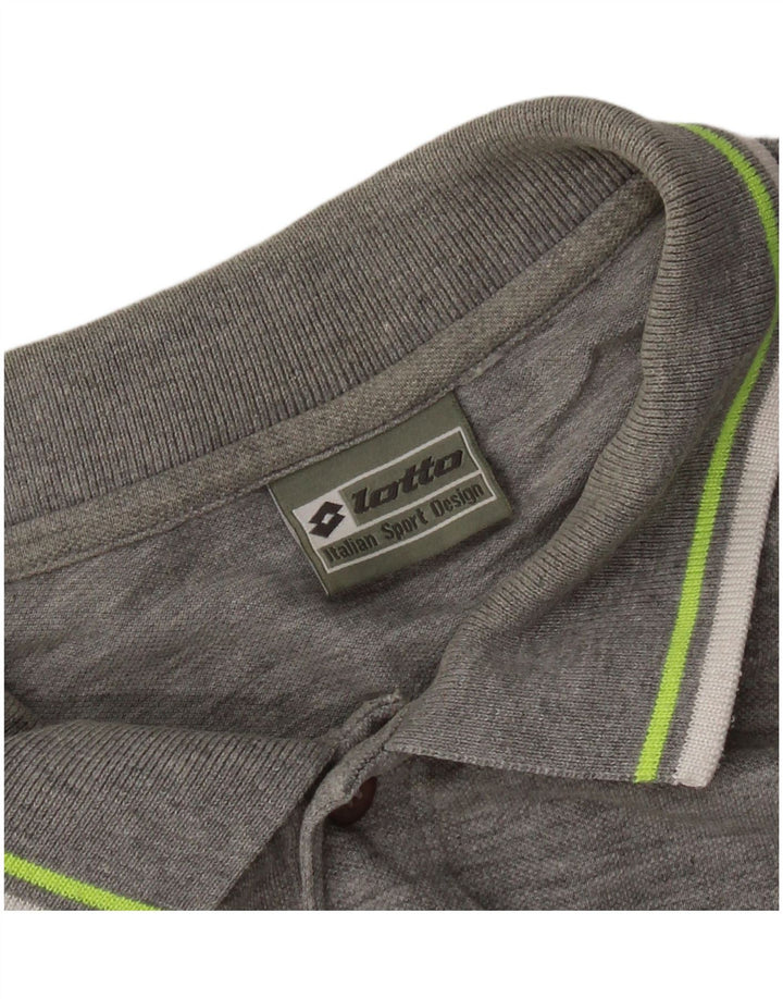 Polo Lotto Hombre XL Gris