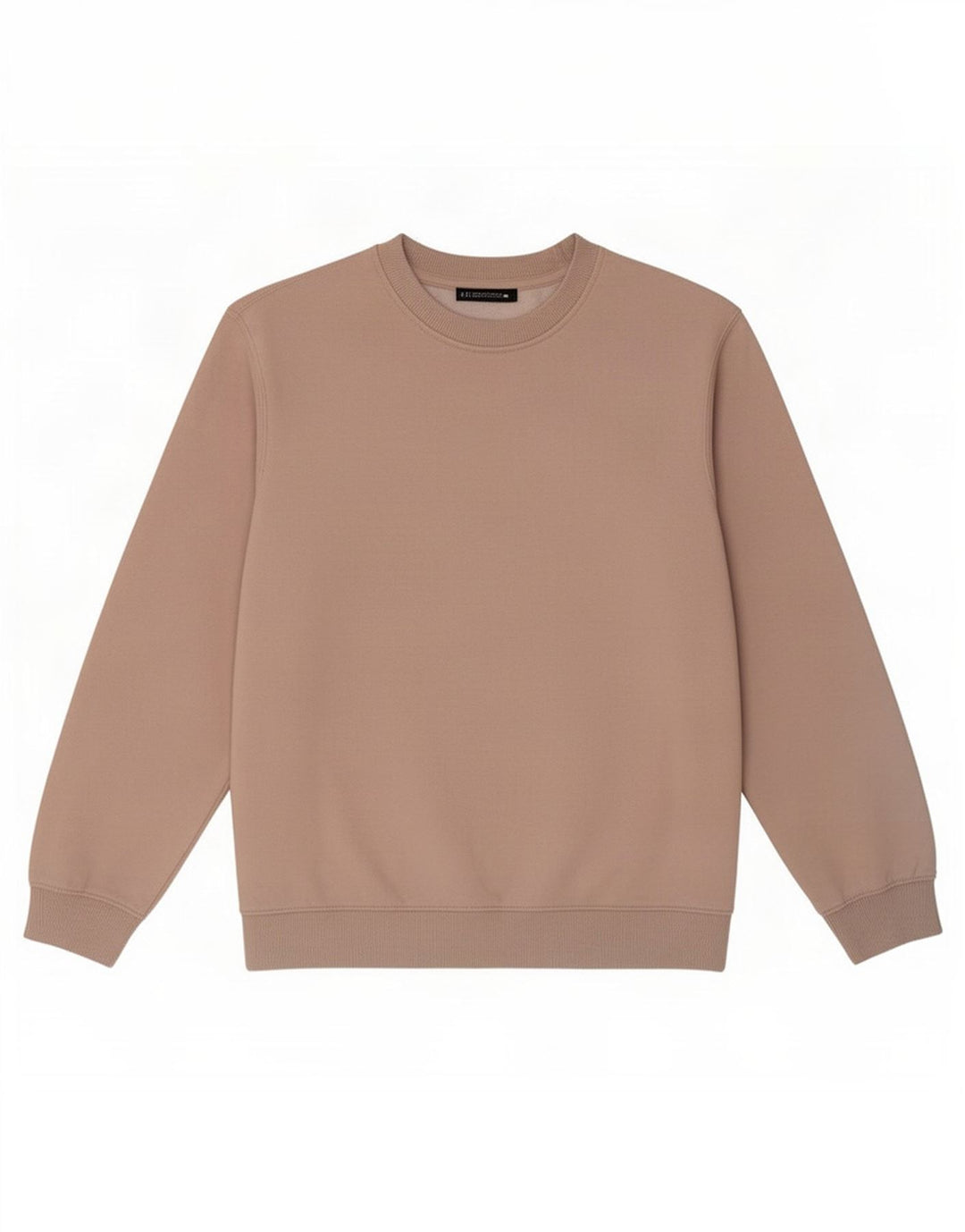 Zara Mujer Sudadera Jumper UK 44 Algodón Beige Medio